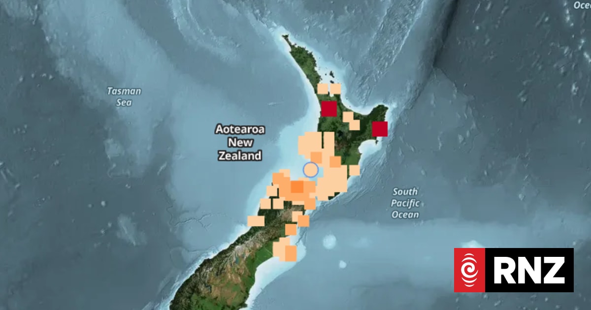 Magnitude 4.8 earthquake rattles Taranaki