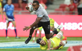 Fiji's Waisea Nacuqu was named player of the final.