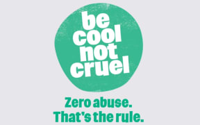 A still from a Christchurch City Council anti-abuse campaign