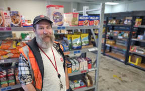Joel Williams - Salvation Army Auckland kai champion in the Manukau Foodbank where the distribution centre is for the Community Grocer
