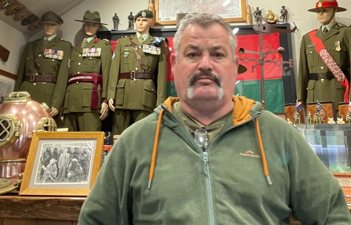 Former soldier Gary Brandon