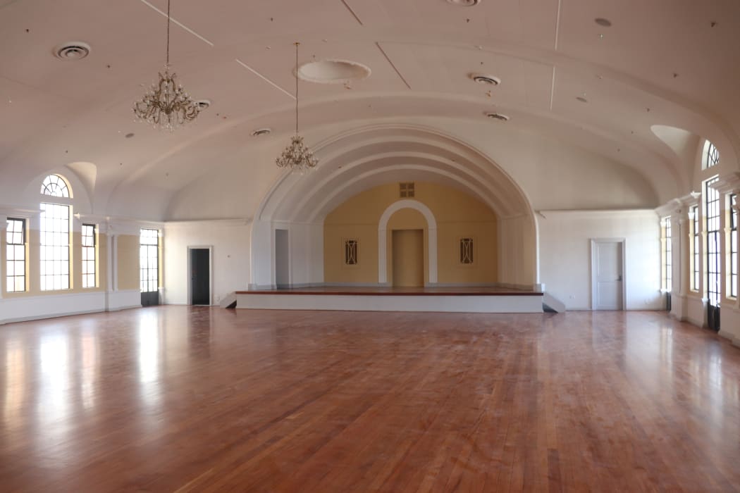 The ballroom in the Muncipal Chambers, due to open mid-winter