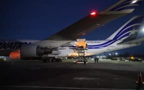 Third shipment of $200 million of US defensive security assistance for Ukraine armed forces, including around 300 Javelins and ammunition, authorized by President Biden arrives at Boryspil Airport in Kyiv, Ukraine.