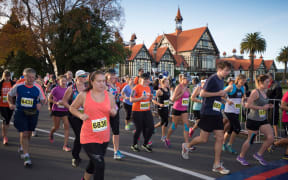 2016 Rotorua Marathon.