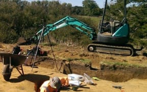 Archaeological site near Taupiri in the Waikato Region, which uncovered a a pre-European horticultural operation.