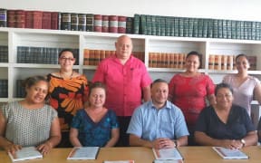 Senior members of the Samoa Law Society