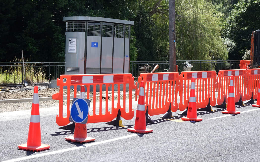 The public toilet being installed on Dunedin's Baldwin Street will give some relief to tourists.