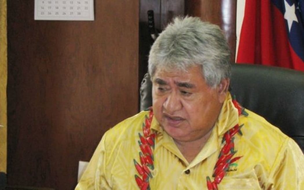 Samoa's Prime Minister Tuilaepa Sailele Malielegaoi