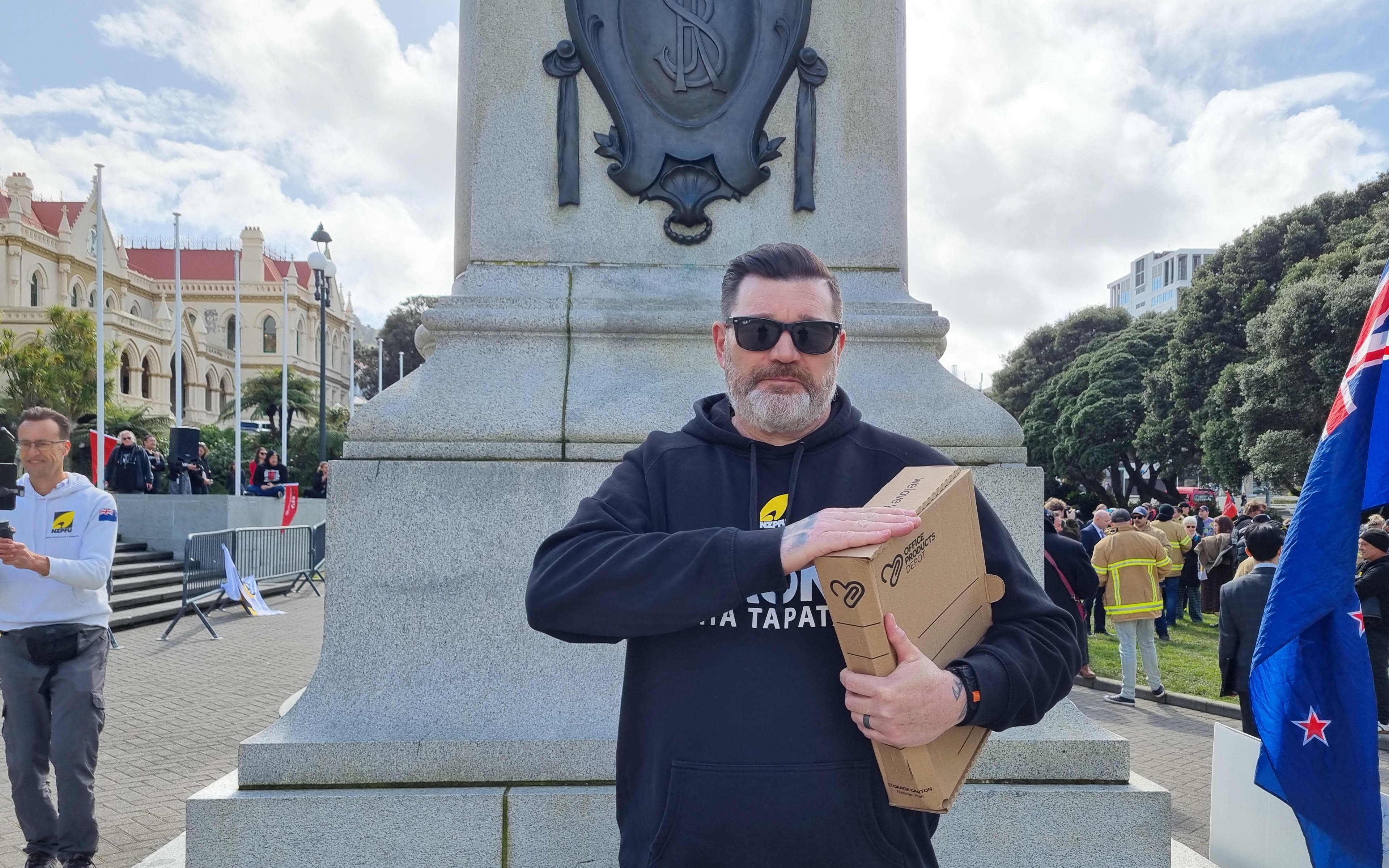 NZPFU President Joe Stanley