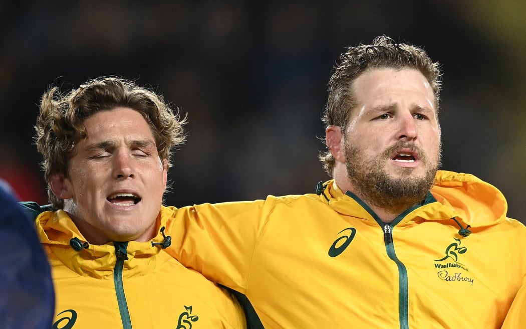 Michael Hooper and James Slipper