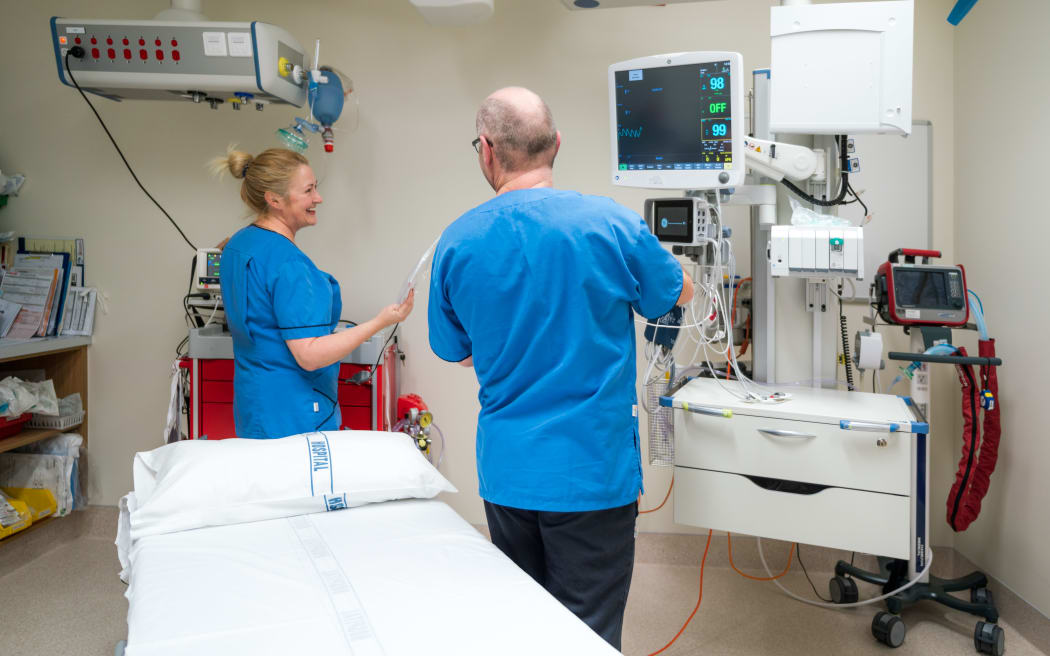 Inside the redeveloped Lakes District Hospital in Queenstown