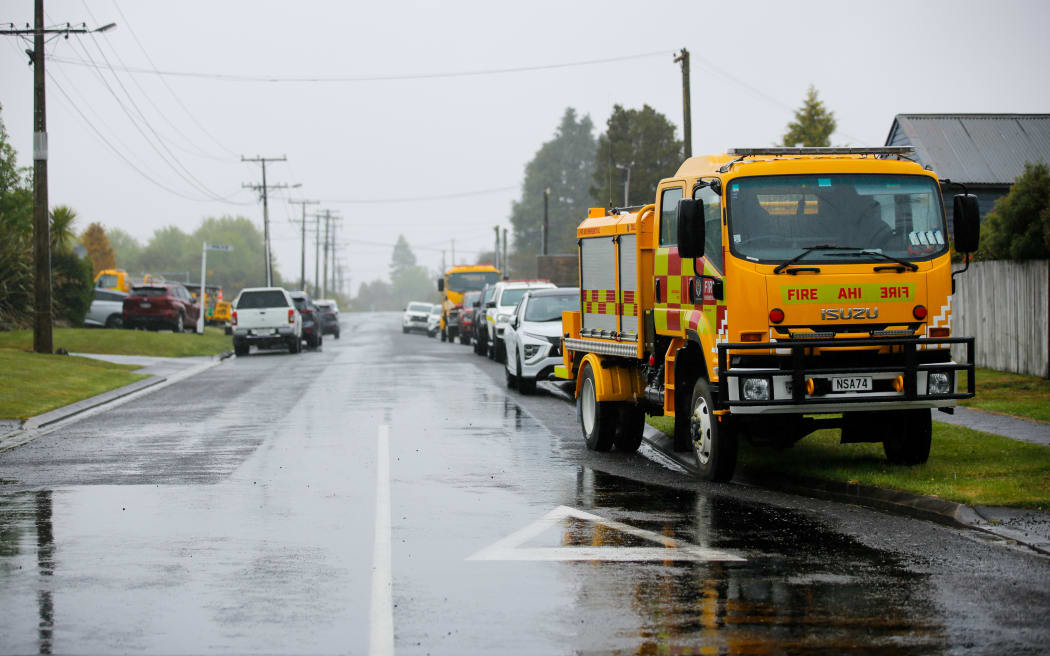Tongariro fire - 10 November 2025