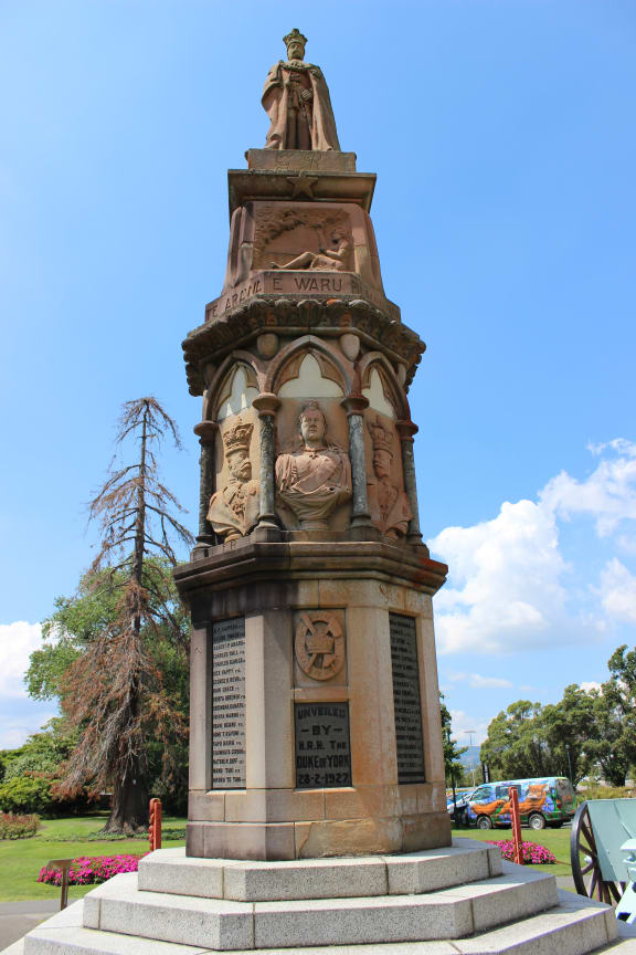 The Te Arawa Soldiers' memorial.