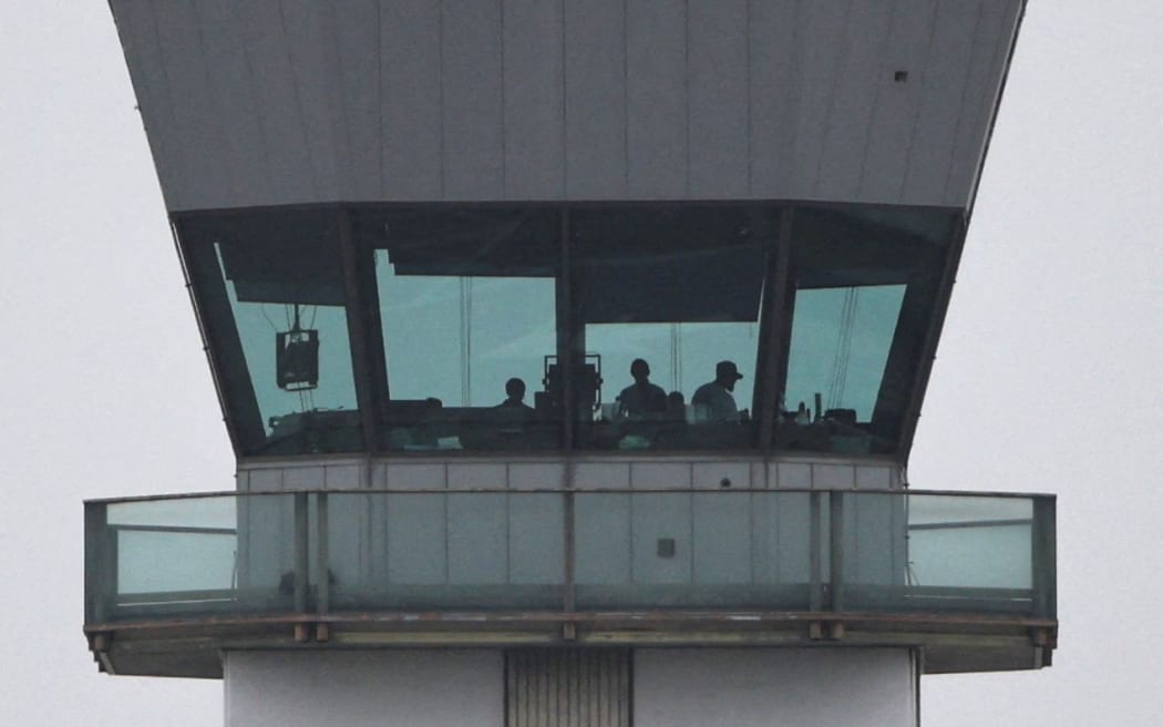 Air traffic controllers resume operations a day after Hollywood Burbank Airport operated for hours without a staffed control tower due to the U.S. government shutdown, 7 October.