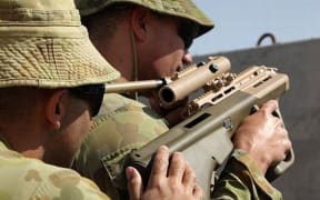 Australian soldiers in Iraq as part of  Operation Okra.