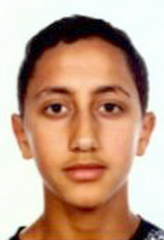 A photo of Moussa Oukabir released by the police.