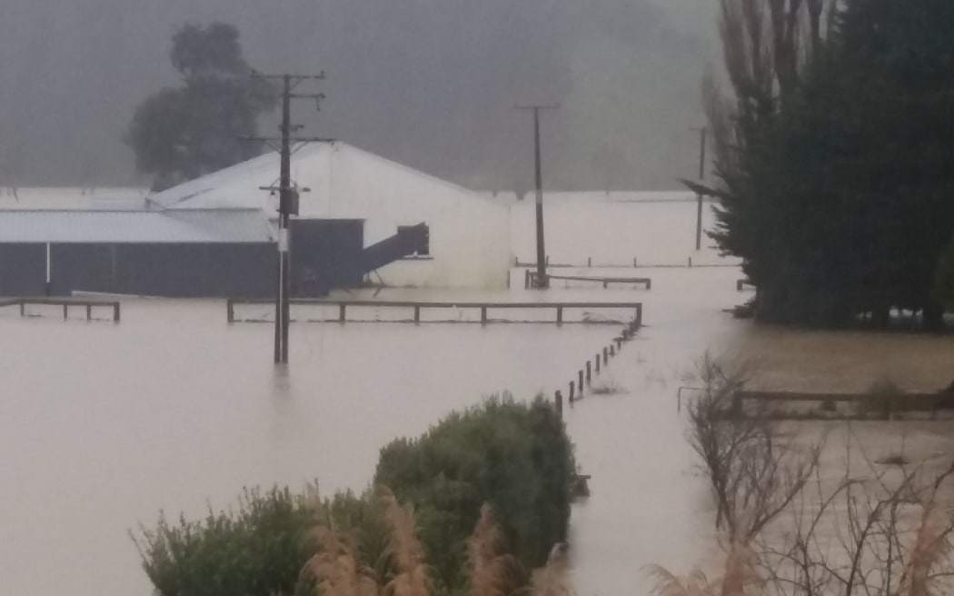 Simon McKay said it is the worst flooding he has seen on his farm north of Masterton in a dozen years.