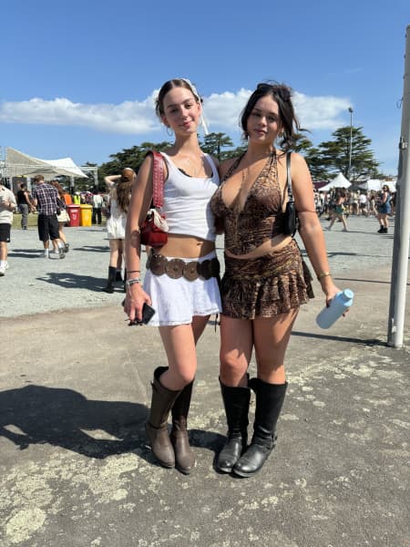 Sophie Patterson, left, and Sophie Hilton.