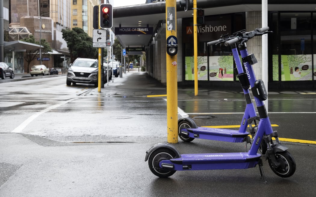A deserted central Wellington during the August 2021 lockdown.