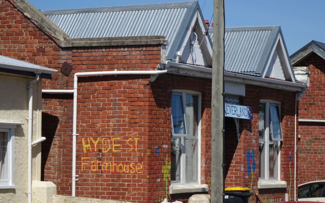 Hyde Street in Dunedin is now under the eye of several security cameras