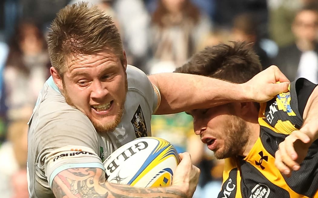 The England flanker Teimana Harrison.