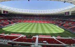 Ahmed Bin Ali Stadium, one of eight stadiums where the FIFA World Cup will be played in Doha, Qatar.