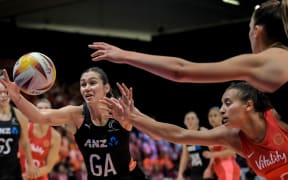 Ameliaranne Ekenasio (Captain) of New Zealand Silver Ferns during the Netball World Cup Semi-Final 1 match between England and New Zealand  at the CTICC in Cape Town, South Africa on Friday, 05 August 2023

Photo: Mandatory credit: Christiaan Kotze/C&C Photo Agency
