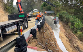 Cyclone Gabrielle exacerbated slips on State Highway 1 over the Brynderwyns, resulting in road closure for repairs.