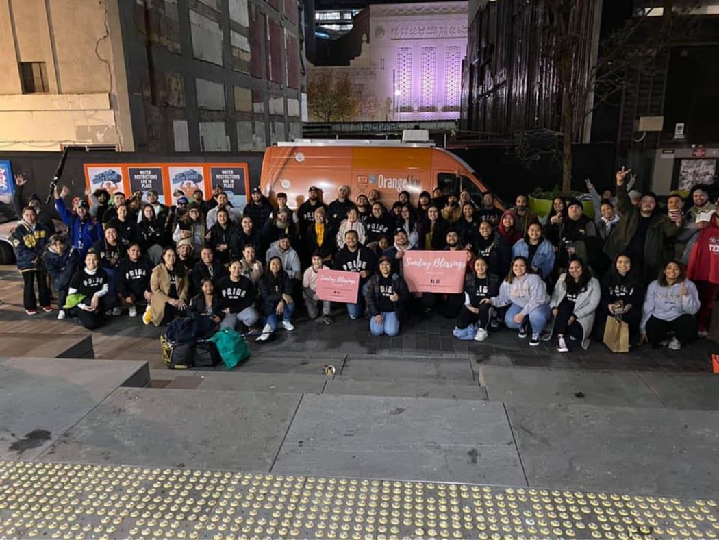 Brown Pride teaming up with local charity Sunday Blessings to run pop-up soup kitchens in Auckland City.