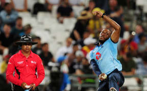 Chris Jordan of England during the 2020 One Day International Series game between South Africa and England at Newlands Cricket Ground in Cape Town on 4 February 2020 © Ryan Wilkisky/BackpagePix