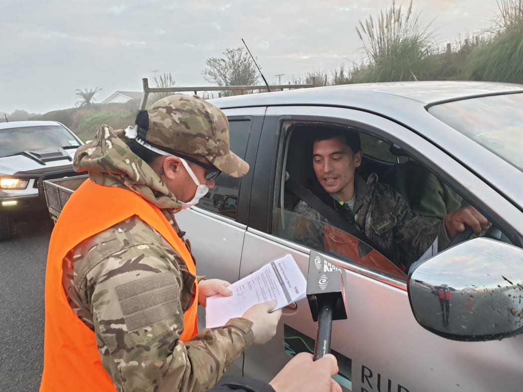 Authorities are monitoring checkpoints in and out of Auckland.