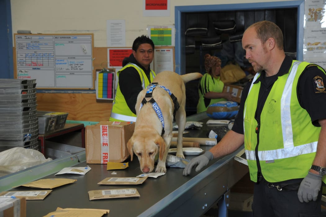 Parcels are inspected at the Auckland International Mail Centre to see if duty and GST are due.