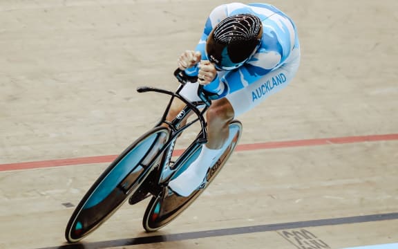 Cyclist Aaron Gate