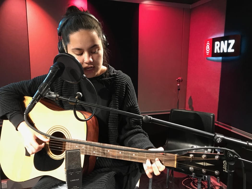 Paige Tapara at RNZ Auckland