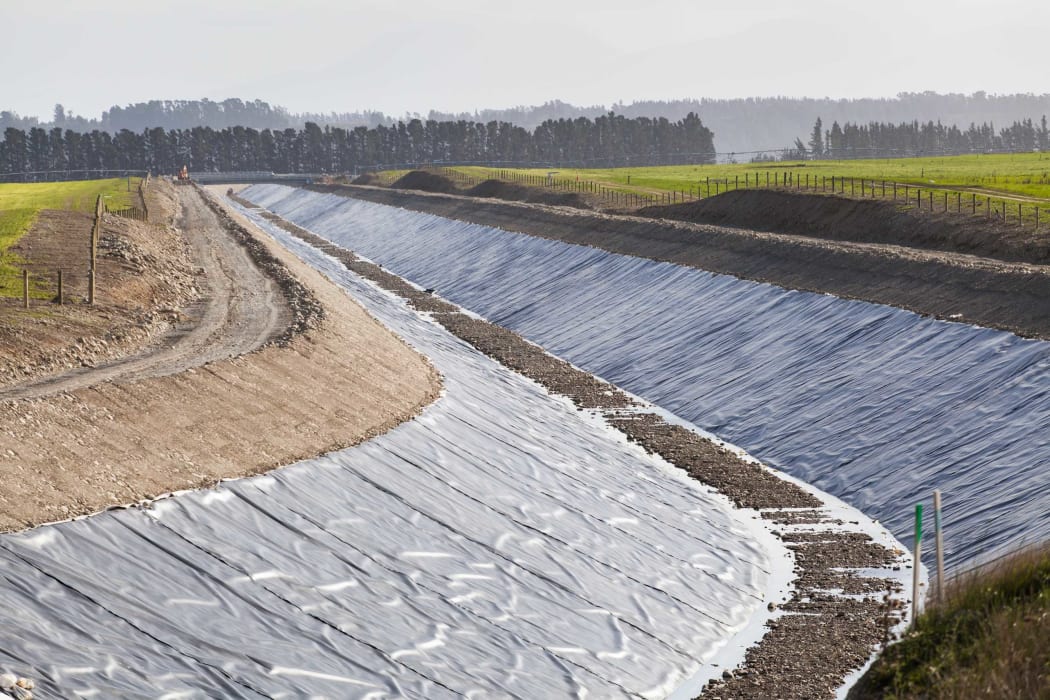 Only about 3kms of the 17km-long canal is left to be lined.