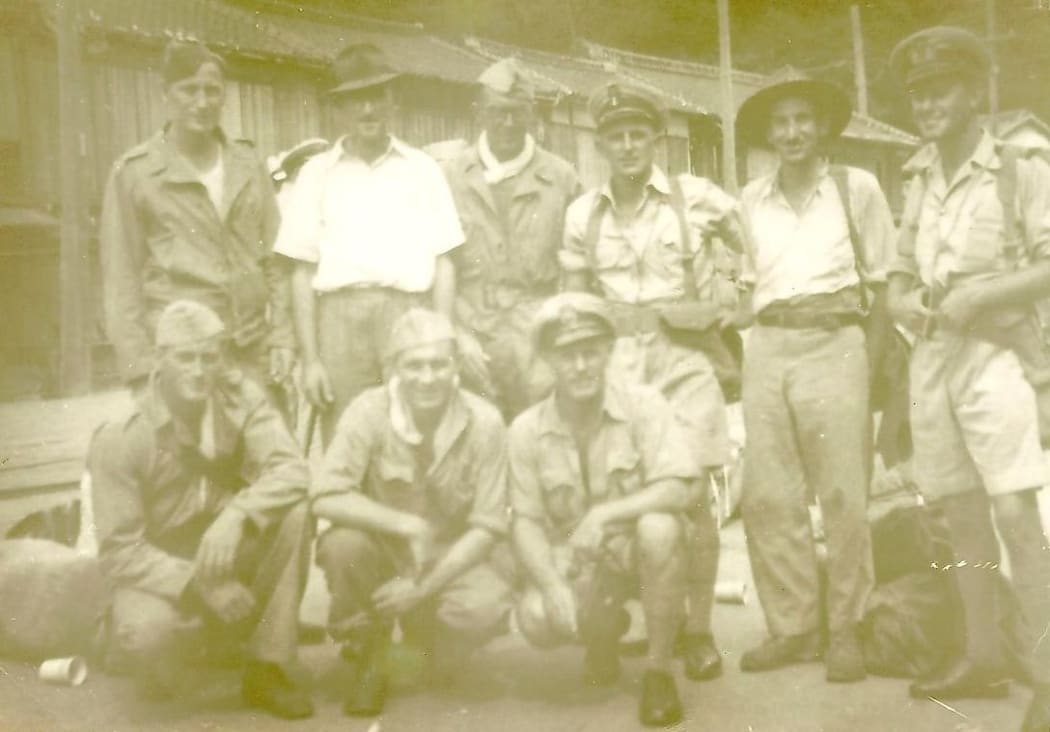The Coastguarders at Zentsuji prisoner of war camp in Yokohama.