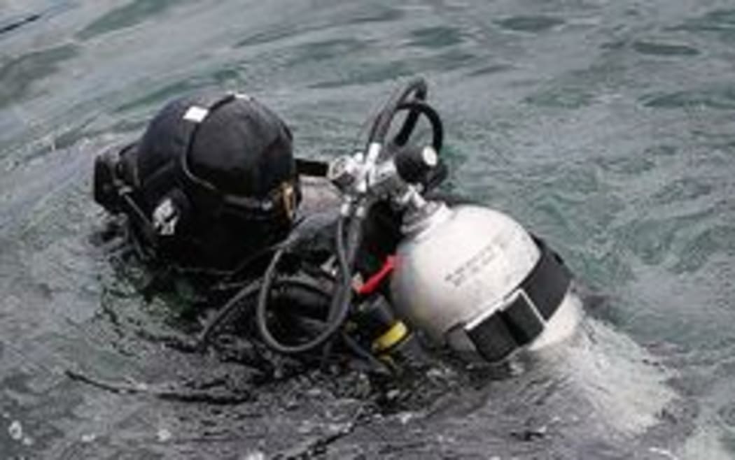 Police diver
