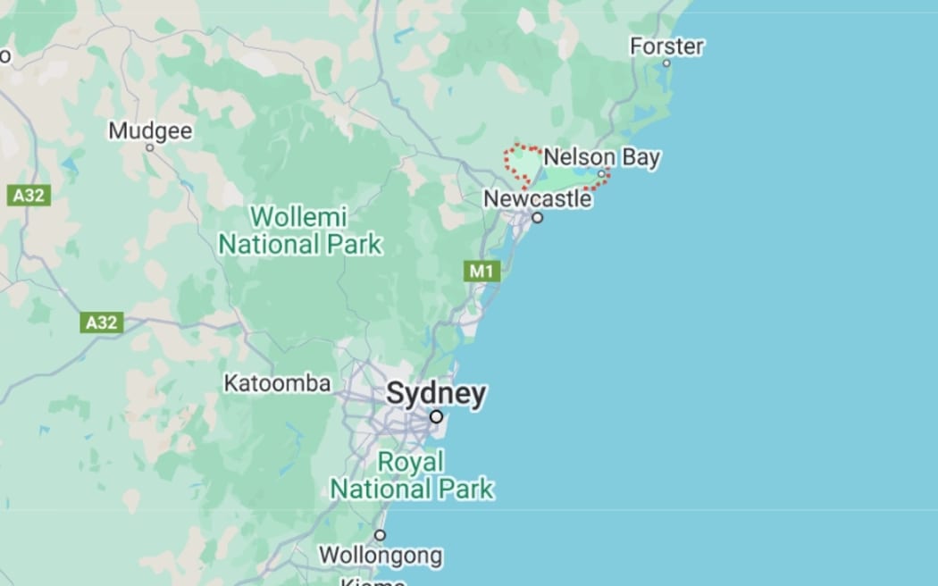 A man is missing at sea off New South Wales' Port Stephens, after he was seen being pulled into the water entangled in fishing gear on 23 February, 2025.