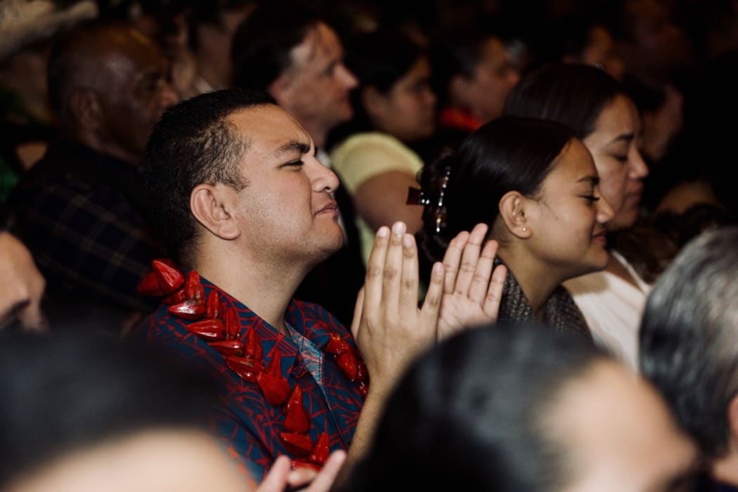 Pasifika from all over New Zealand have come to the ceremony.