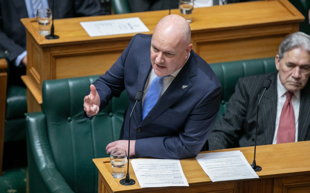 Christopher Luxon speech during the budget debate