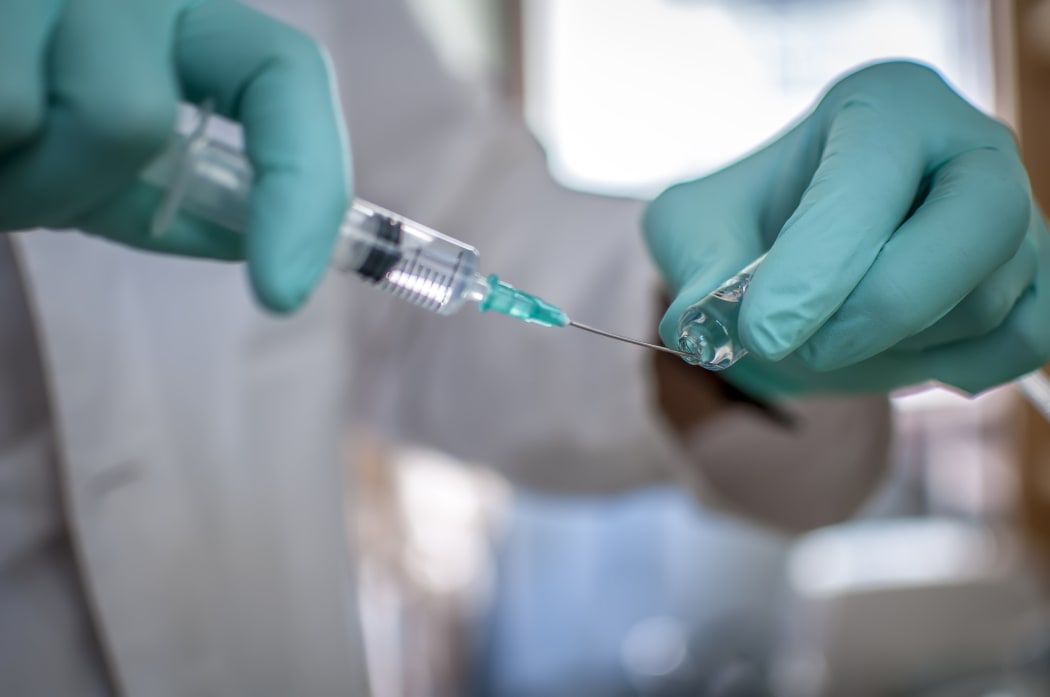 Vaccination injection.