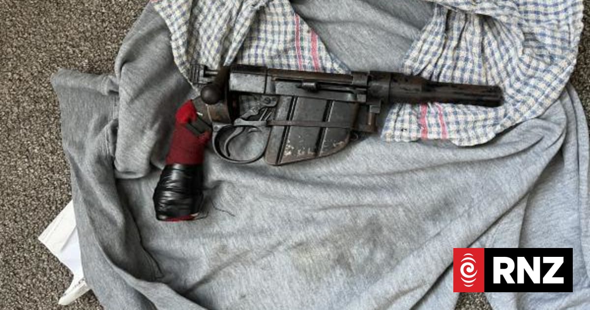 Police seize guns, drugs and $30,000 in Rotorua, two men arrested | RNZ