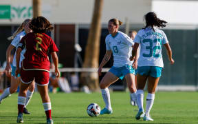 Rebekah Stott of New Zealand, New Zealand Football Ferns v Venezuela, Women’s International Football match at Marbella Football Center in San Pedro de Alcántara, Spain on Saturday 31 May 2025.
Photo credit: Jose Luis Contreras / www.photosport.nz