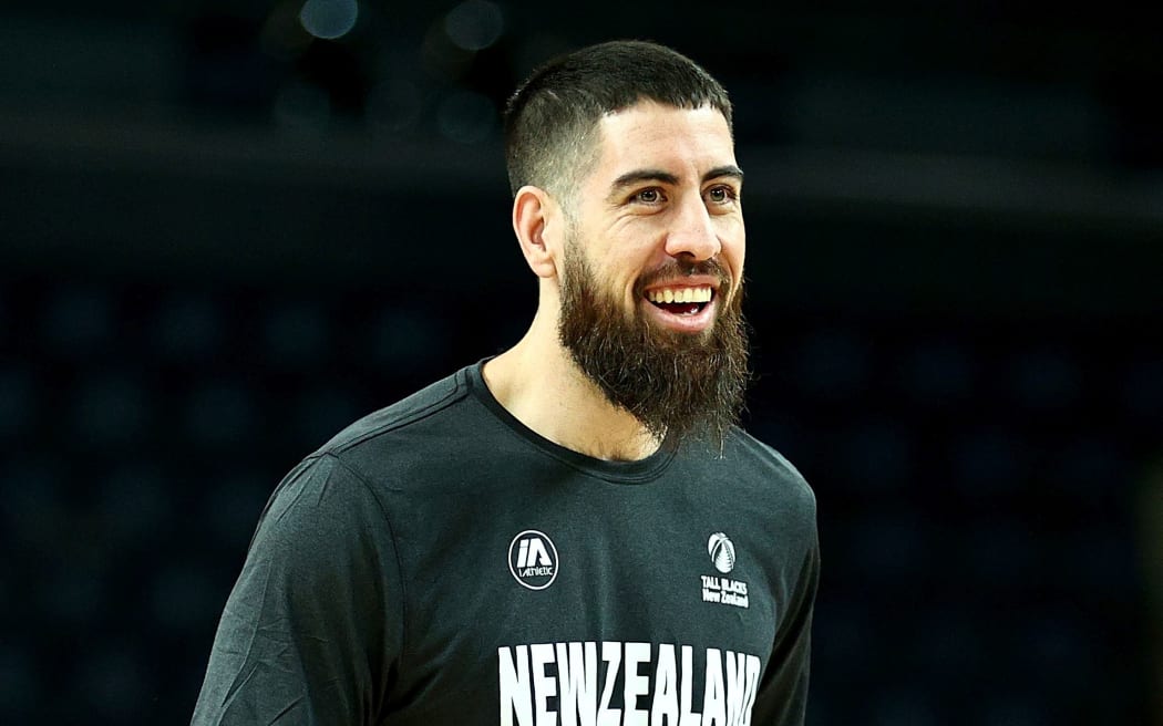 Jordan Ngatai of the New Zealand Tall Blacks.