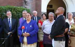 Tonga Seasonal Workers Association with community and church leaders