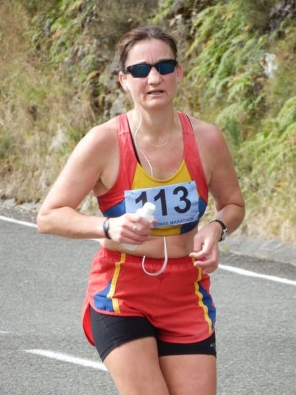 NZ marathon runner Ingrid Frost.