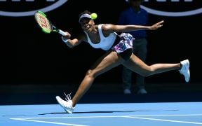Venus Williams during the 2017 Australian Open