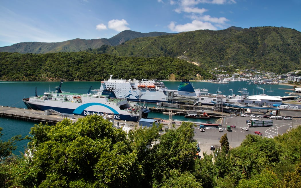 Picton wharf, South Island.