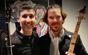David Ward with Benedict Cumberbatch