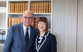 Judge Peter Rollo and Judge Annis Somerville.